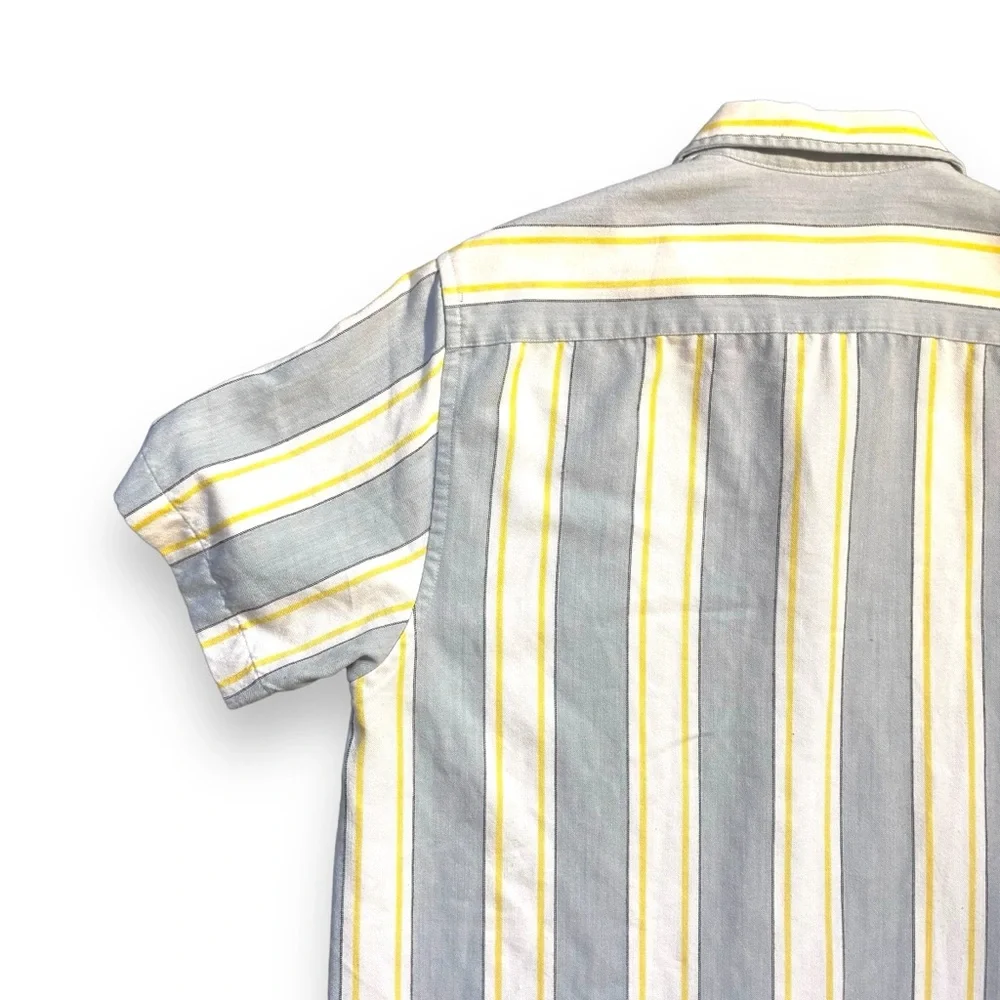 Ted Baker Striped Button Down Shirt size 1(small) - Picture 10 of 12